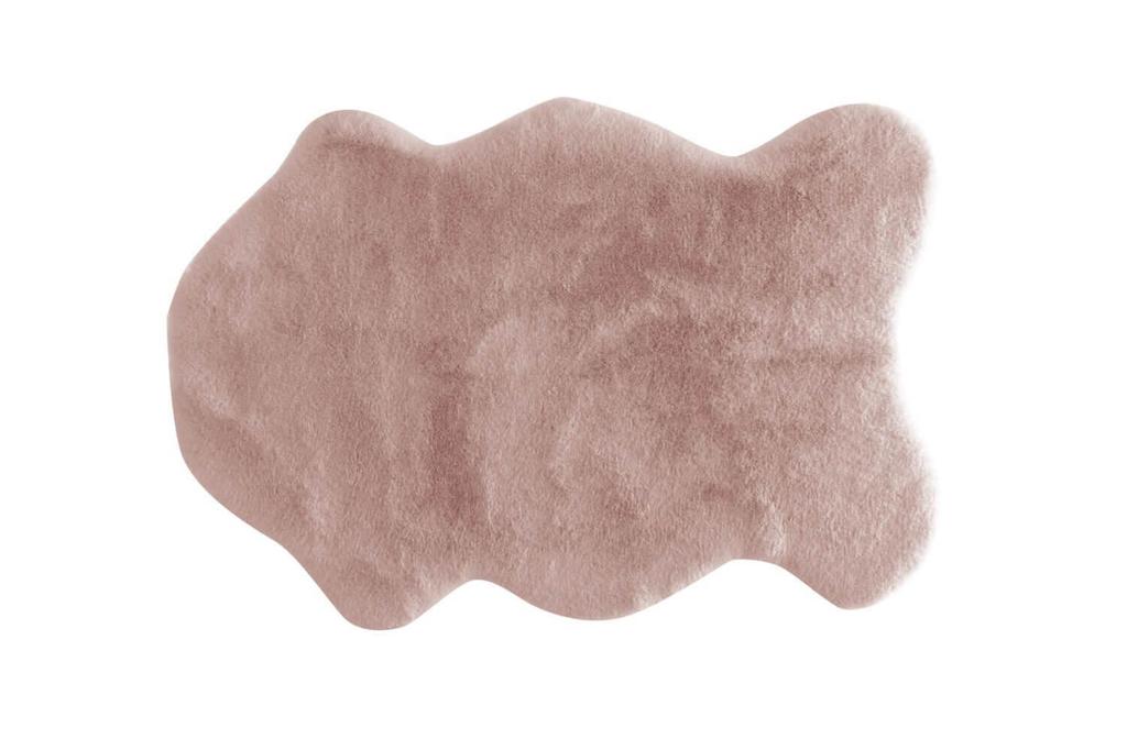 Jassrug Fur Fleece Carpet 100x140 Powder