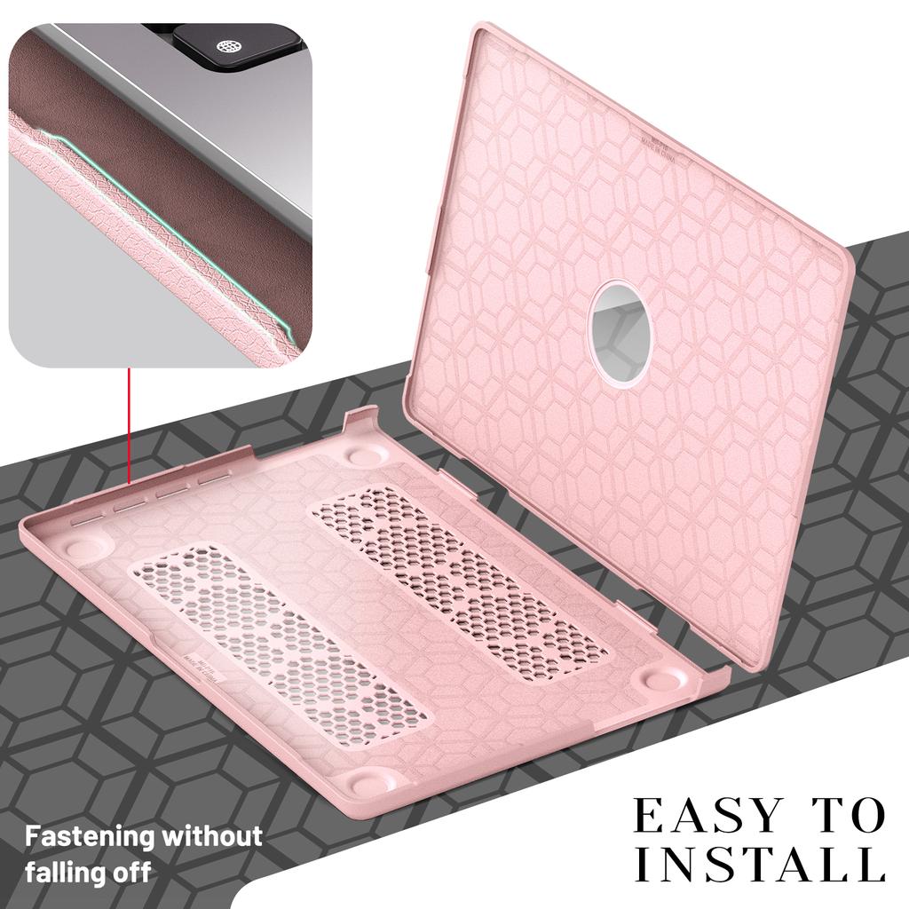 Laptop Case for MacBook Pro 16 inch (2024)/(2023)/(2021)/M1Pro/M1 Max/A2780/M3 A2991/M4 A3403 A3186 Notebook Kickstand Cover