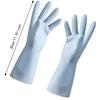 3 Pairs PVC Cleaning Gloves Waterproof Housework Gloves Reuseable Washing Gloves  Kitchen