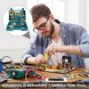 8pcs/set Tape Ruler Home Maintenance Tool Set 8 Pcs/set Combination Tool Chest  DIY Tool Kit