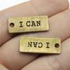 10pcs I Can I Will Strong Is Beautiful Weakness Is A Choice You V-s You Charms For Jewelry Making
