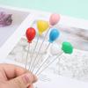 6Pcs/Set 1:12 Dollhouse Miniature Colorful Balloon Micro Landscape Accesories