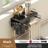Kitchen Wall Mount Storage Rack With Multifunctional Storage For Home Use
