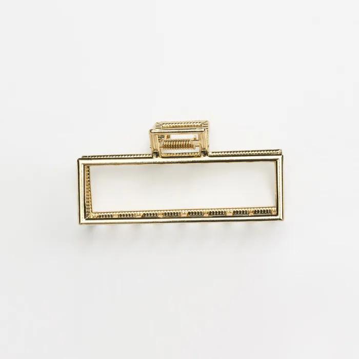 SQUARE HAIRPIN GOLD