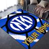 Custom Name Inter Milan Carpet Rug for Living Room Bedroom Home Sofa Decoration,Kids play Non-slip Floor Mat