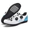 Rennradschuhe Mit Steifer Sohle Atmungsaktive Passform Herren Damen Große Größe MTB Fahrrad Option Ohne Cleats