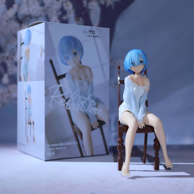 

ре:Фигурка Купальник и Пижама Зеро Рем - Премиальное издание в коробке