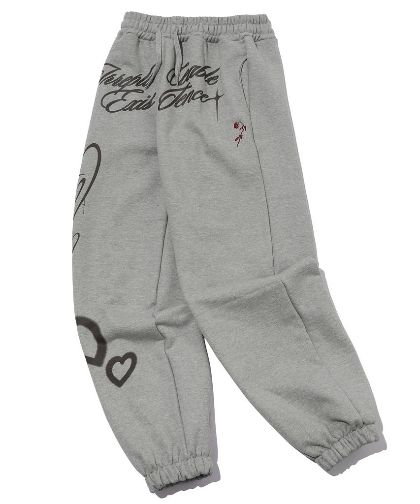 IFYOUWANT Only You Balloon Sweatpants Gray