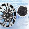 4pcs/set 12 Inch Car Wheel Hub Caps for Most Iron Rims, Wieldoppen Car Wheel Rim Trim Cover Decorative Wheel Cover ABS Material