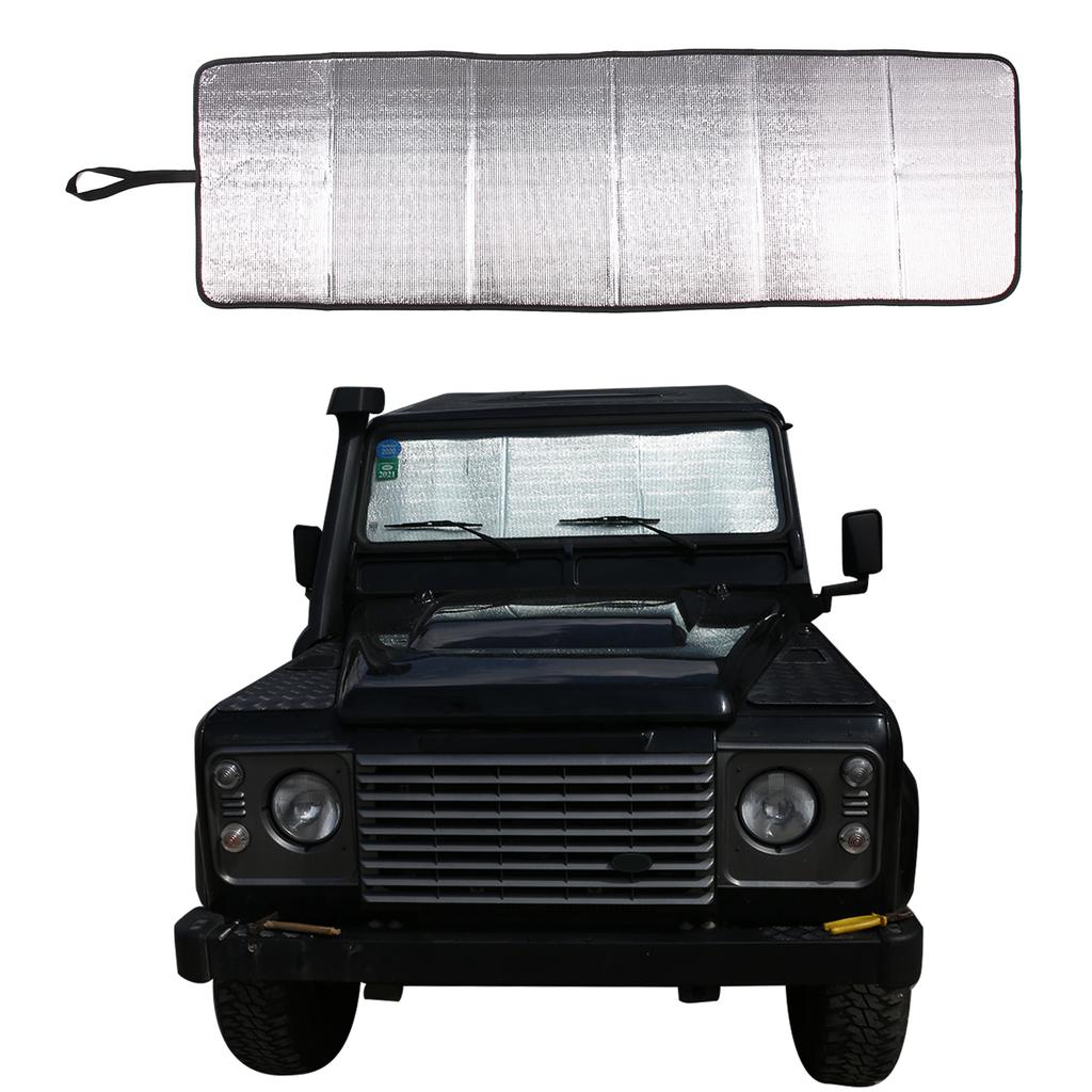For Land Rover Defender 90 110 2004-2023 Car Windshield Sunshades Sun Shade Covers Front Window Visors Windowshade Accessories