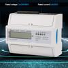 Digital 3 phase 4 Wire 7P Din Rail Electric Meter Electronic KWh Meter(5(30)A )