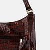Sofia - Brown Patent Leather Handbag