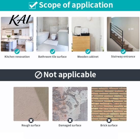 Waterproof Wall Stickers for Kitchen 6Pcs Marble Pattern Peel And Stick Backsplash, Brick Panels, Self Adhesive Low Cost House Refurbishment