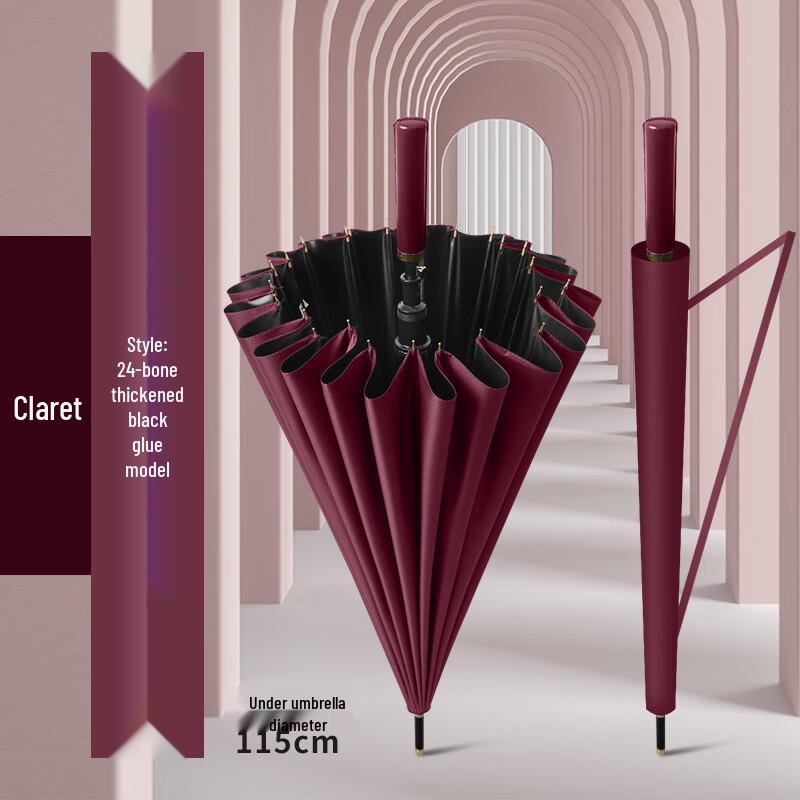 Xin Yuxuan 24-Rib Long Handle UV Umbrella