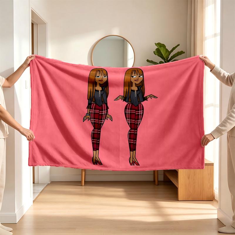 Pinkpantheress (1) Flannel blanket a soft accent for the bedroom and living room and a cozy home gift