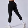 Hohe Taille Bauchkontrolle Leggings Yoga Laufen Fitnessstudio Training Schnelltrocknend Atmungsaktiv Sporthose Damen