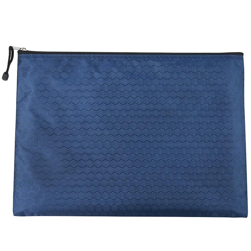 Youyida Navy A4 Oxford Cloth File Bag, 10-Pack