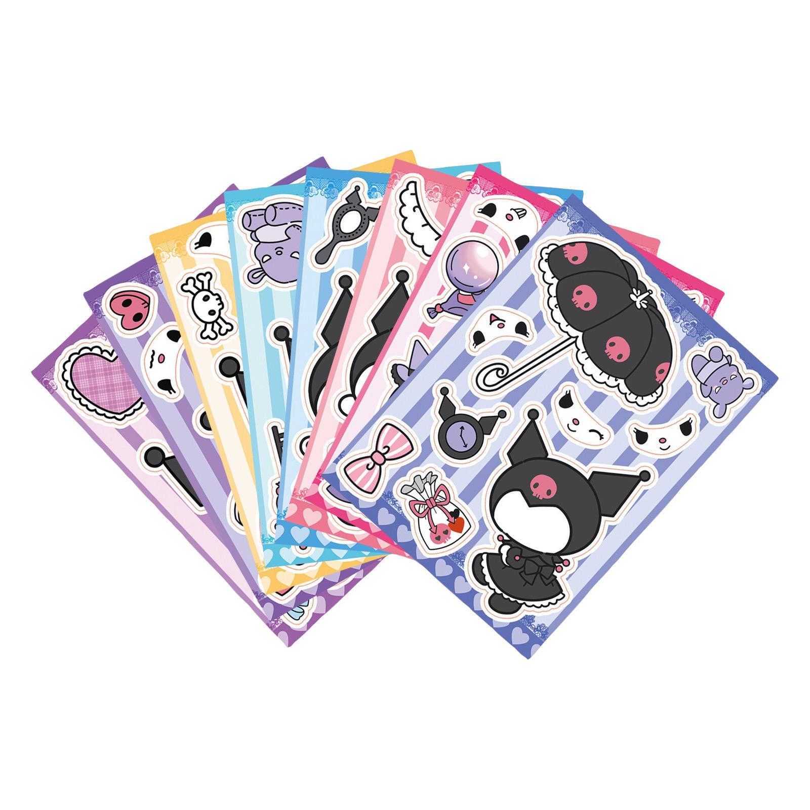 

Children s Face Stickers, Mixed And Matched With 8 Characters, Make Your Own Stickers For Children, Teenagers, Party Decorations, Rewards, One Size