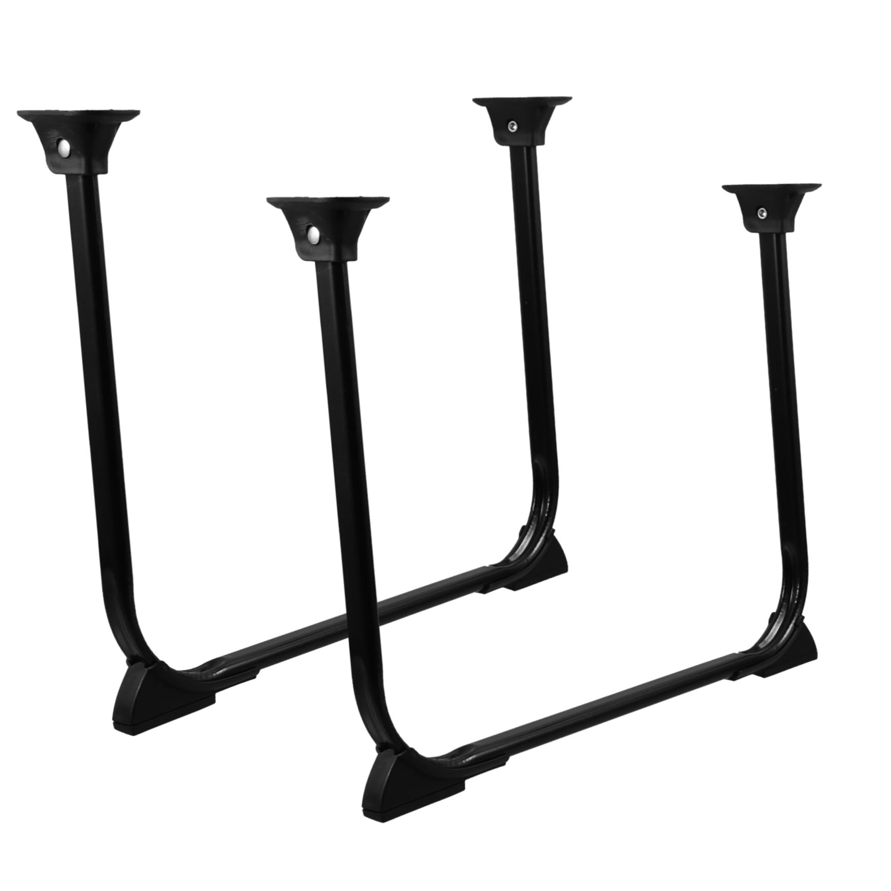 

NUOLUX Складные ножки для стола, 2 шт., Черные, Усиленные и прочные, Подходят для прикроватных тумбочек, Компактное хранение, Многоцелевая замена ножек для мебели