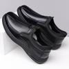 Autumn New Designer Leather Shoes for Men Antiskid Fashion Causal Black Driving Shoes Male Middle-aged Business Dad Loafers Man