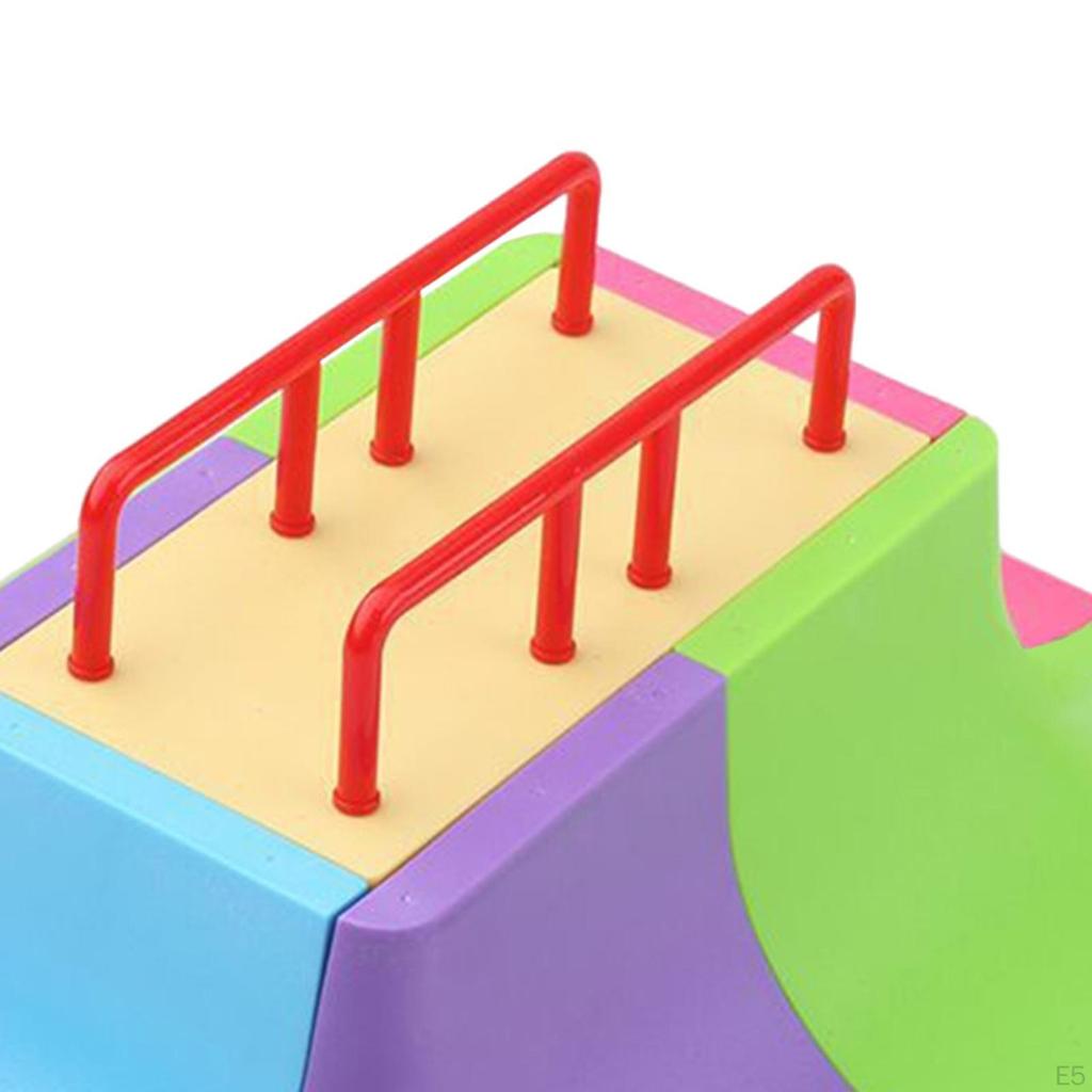 Finger Skateboard Park Kit with Mini Fingerboards for Children Ages 5+ Gifts Style A