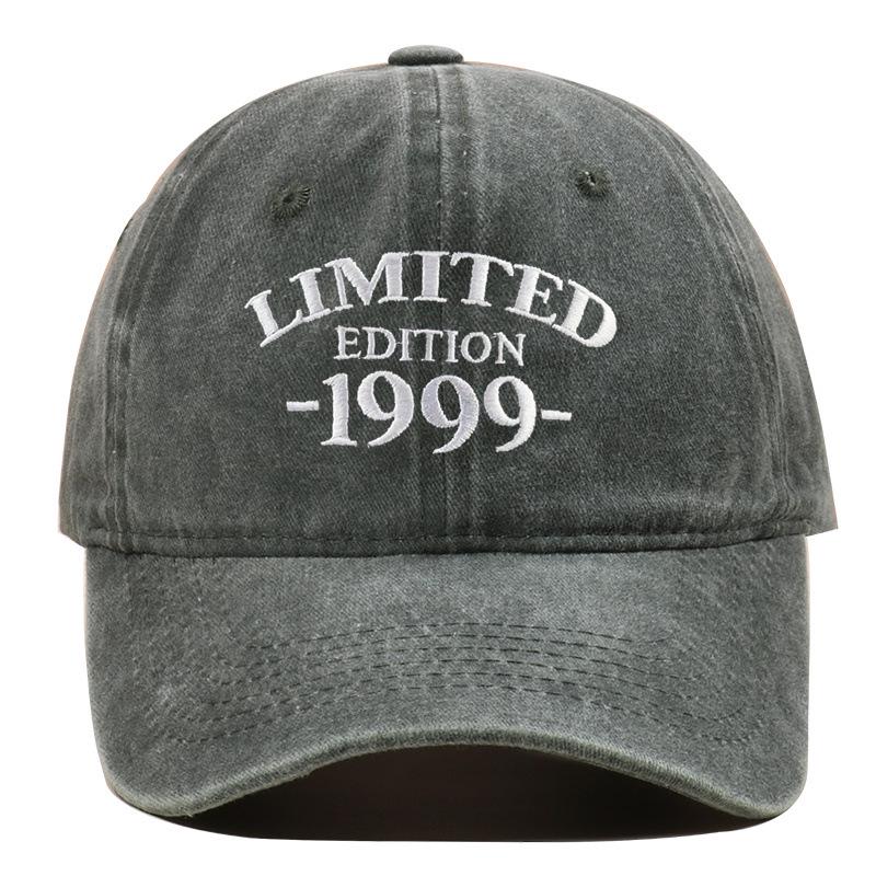 Limited Edition 1999 Embroidered Adjustable Cotton Baseball Cap Adjustable зелёный