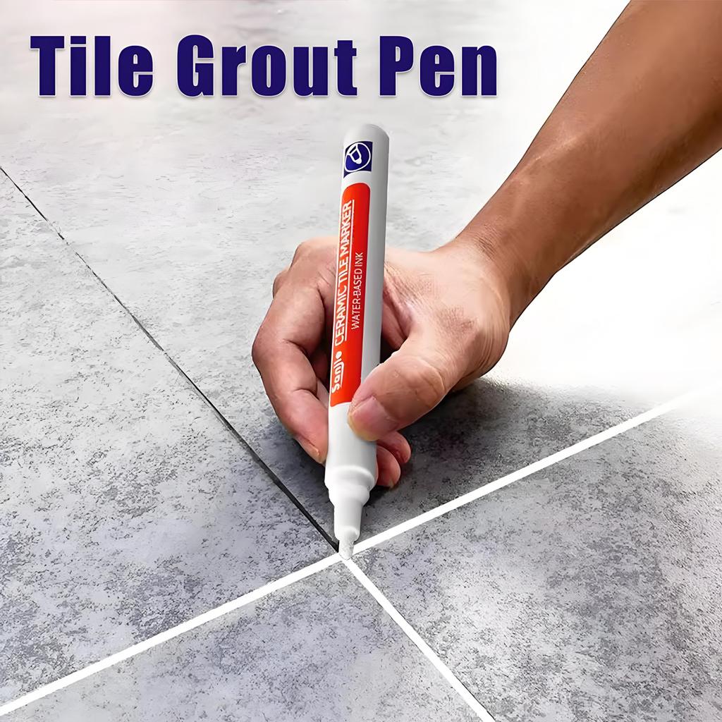 1/3 PCS DIY Grout Pen Quick Dry Home Repair Tool for Bathroom Kitchen Tiles Whitening Grout Marker to Revive Old Grout