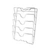 Kitchen Organizer Rack Wall Hanging Pot Cover Rack Five-Layer Pot Lid Metal Rust-Free Multifunctional Rack Pot Lid Storage Rack