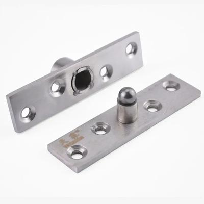 1 pz/set cerniera girevole a 360 gradi in acciaio inox per porta nascosta, ferramenta invisibile per mobili, cerniera su e giù, cielo e terra