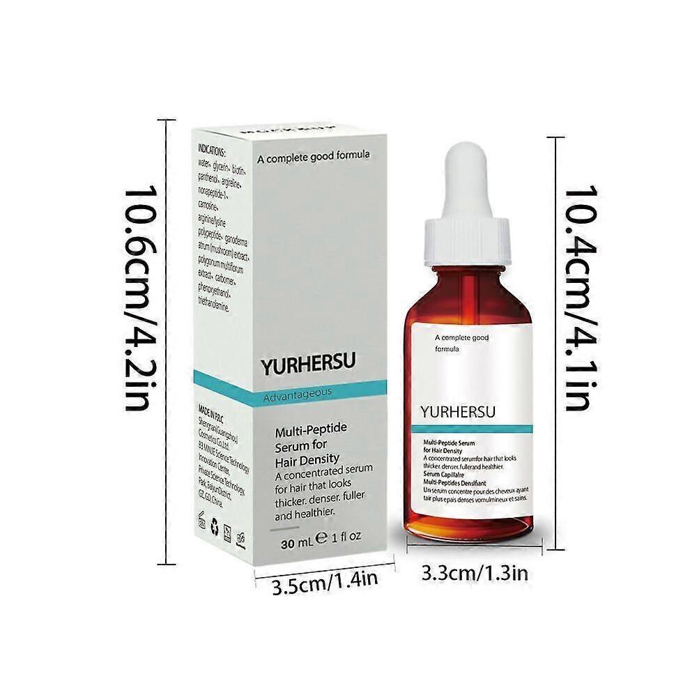 (1pcs) Multi-Peptide Hair Growth Serum for Hair Density, Multi-Peptide Hair Density Serum for Fuller Thicker Hair Regrowth Prevent Hair Loss