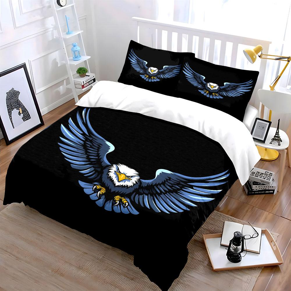 Majestic Soaring Eagle Flair. Bedding Sets Duvet Covers Pillowcases(1* Duvet Cover 2* Pillowcases Without Duvet Insert)