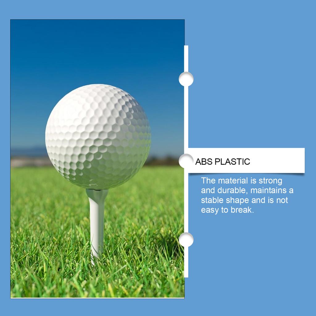 HOZONEX HZ-F01-0025-01 Plastic Golf Tee Height Setter Portable Practice Aid for Consistent Swings