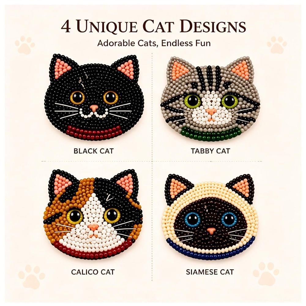 Kit de Animales con Cuentas 3D Cuentas Pequeñas Kit de Animales Forma de Animal Kit de Arte con Cuentas Hecho a Mano Kit de Manualidades con Cuentas DIY Decoración del Hogar