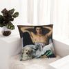 Adam Driver With Dog Photosession Square Pillowcase Cushion Cover Pillow Case Throw Pillow Cover For Home Sofa Living Room