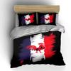 Spain Flag Themed Bedding Set Bedding Duvet Cover Set Duvet Cover Pillowcases Home Decor (1 * Duvet Cover 2 * Pillowcases, Without Duvet Insert)