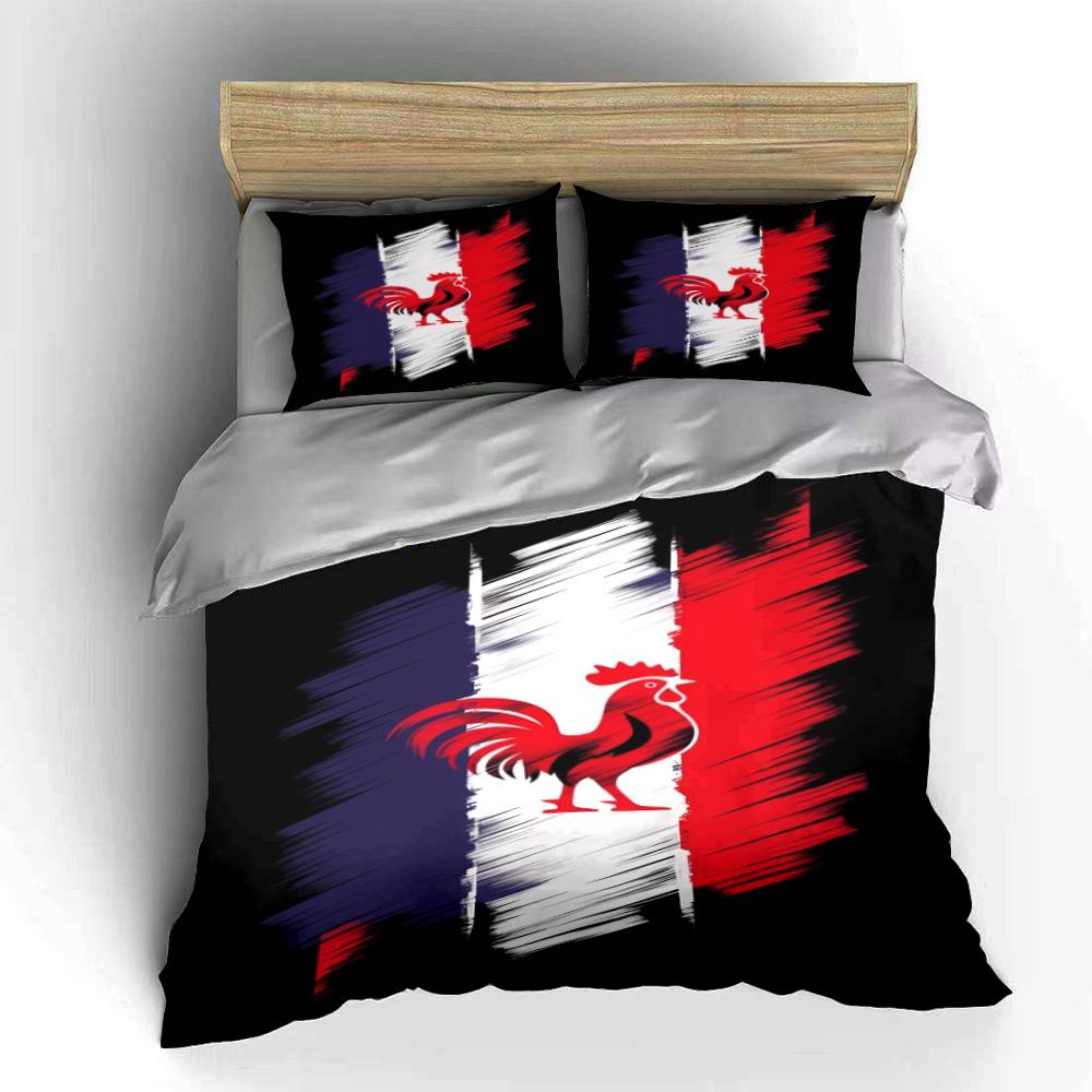 Spain Flag Themed Bedding Set Bedding Duvet Cover Set Duvet Cover Pillowcases Home Decor (1 * Duvet Cover 2 * Pillowcases, Without Duvet Insert)