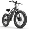 LANKELEISI MG740PLUS Ebike 2000W Doppio Motore 48V 20Ah Batteria Rimovibile 26 Pollici Ruote Grasse Bicicletta Elettrica Freni Idraulici Dirt bike