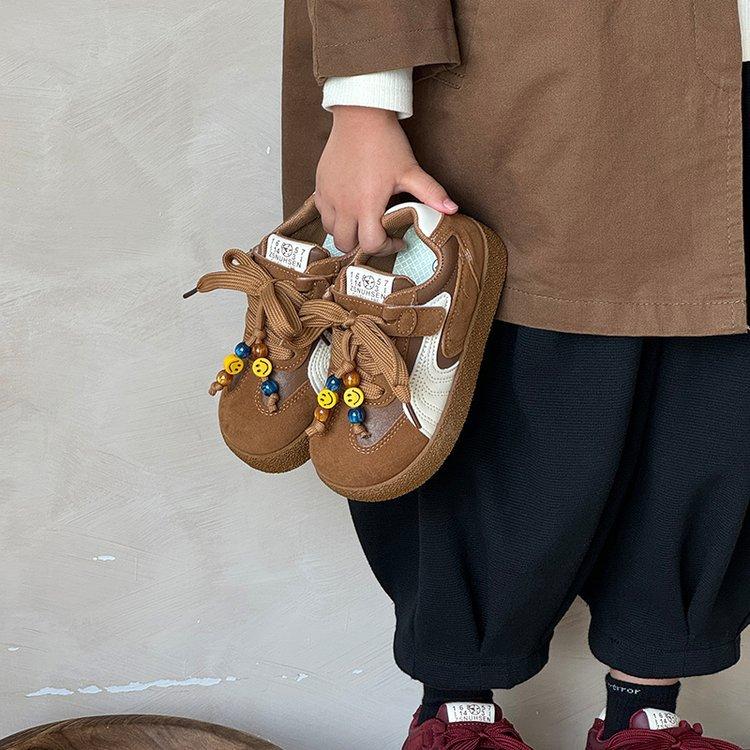 

Children s moral training shoes 2025 spring and autumn new girls shoes medium and large children s girls soft-soled non-slip casual shoes running sho 38 yards inner length 23cm верблюд