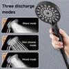 Biomimetic Pressurized Showerhead High Pressure Top Spray Larger Flow Supercharge Rainfall Shower Head 360° Swivel Water Saving