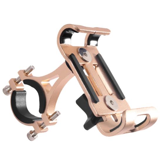 Aluminium Alloy 360 Degree Rotation Bike Motorcycle Handlebar Phone Holder Mount
