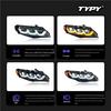 LED Projector Headlight Assembly with DRLs & Flowing Turn Signals for 06-11 Honda Civic 8th Gen