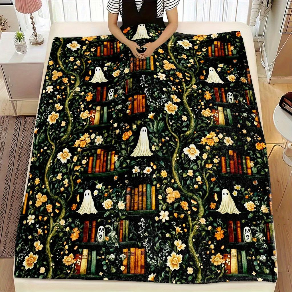 Pirate Skull Pattern Pattern Flannel Blanket Warm And Comfortable Blanket Gifts For Family And Friends Skin Friendly And Soft Sl