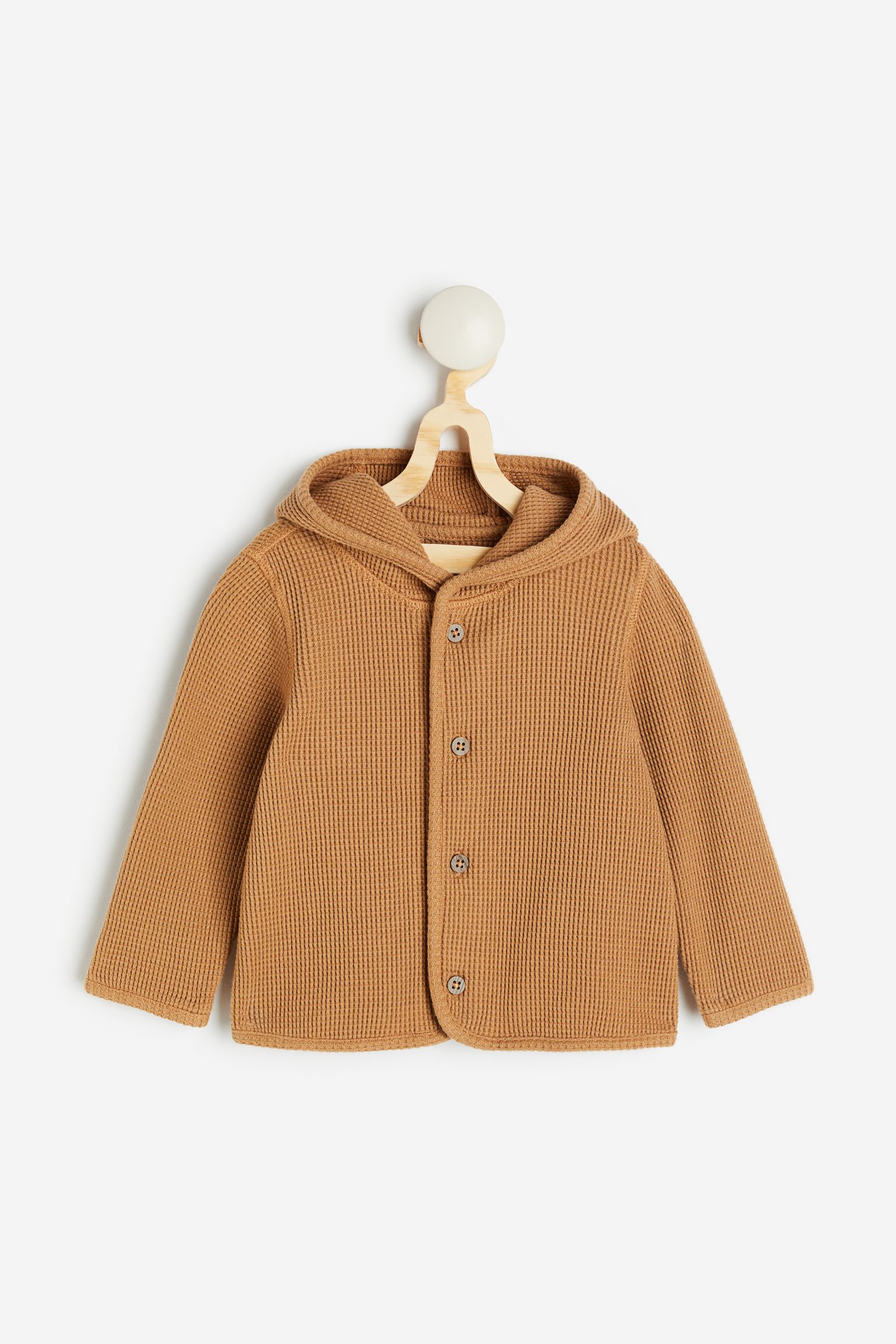 

Вафельный кардиган