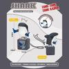 Funny Tung Tung Sahur Man Keychains with LED Light Cartoon Button Keyring Decompression Backpack Hanging Pendant Creative Gifts