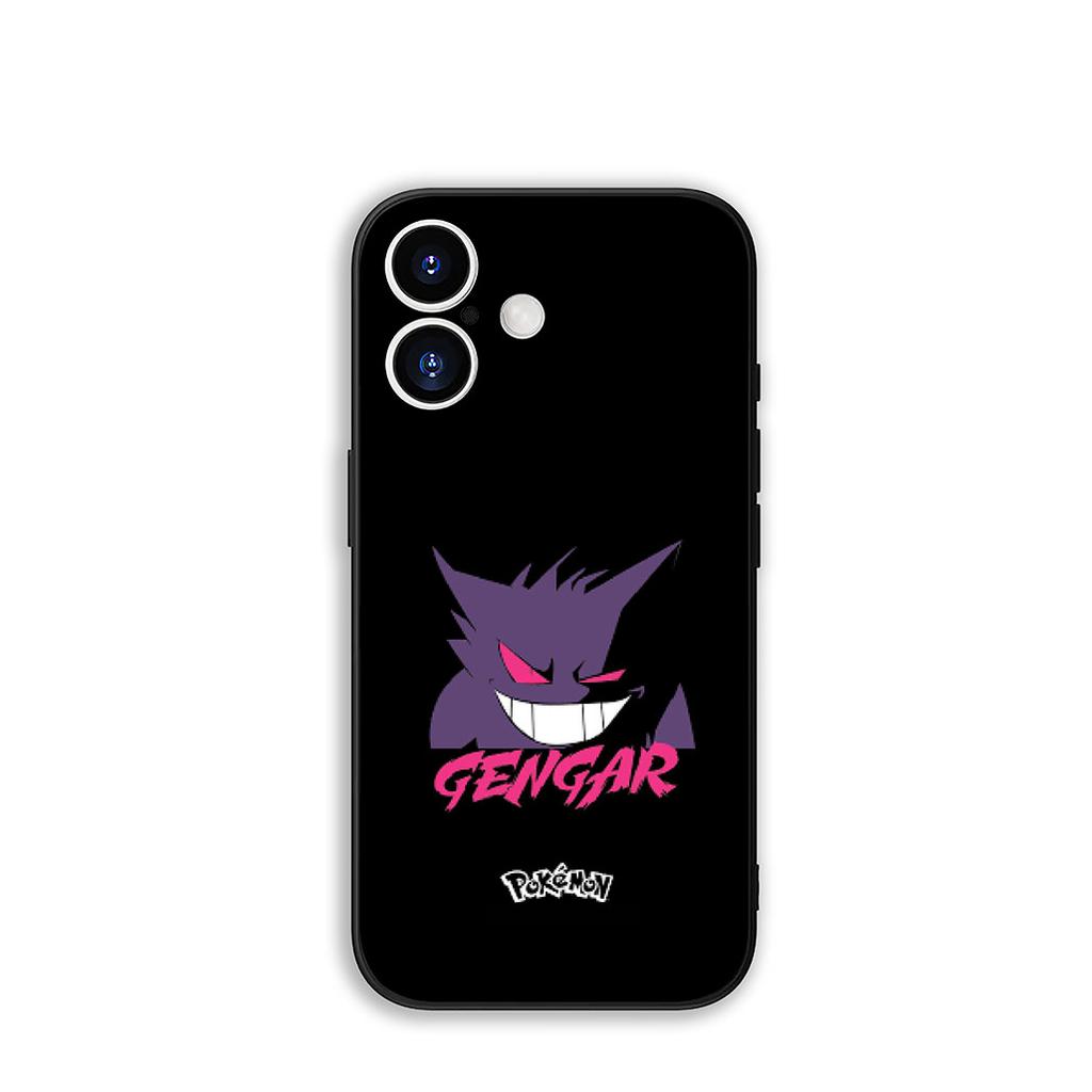 for Samsung Galaxy A07 A13 A12 A23 A42 A50 A51 A52 A53 A70 A71 A72 A21S A04 Note 20 9 8 10 Case P-Pokemon GO Gengar P-Pikachu