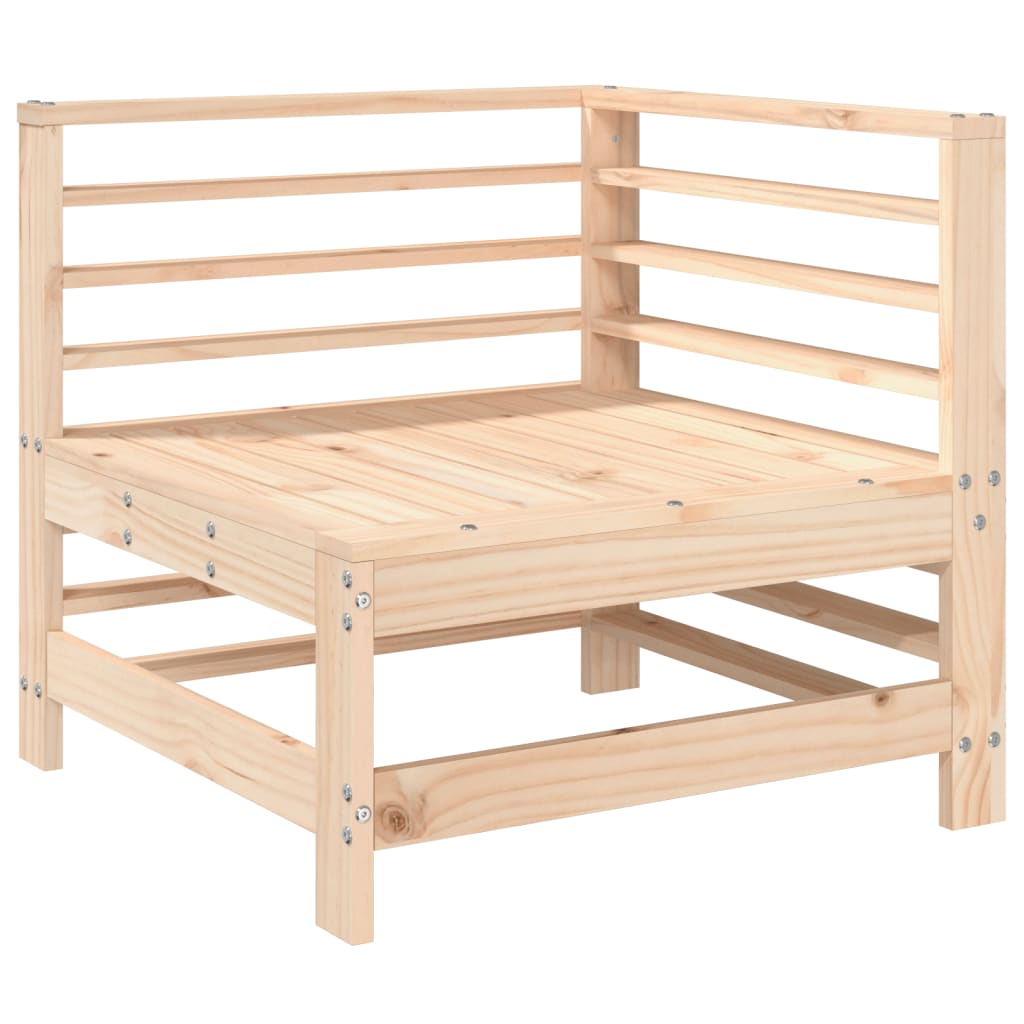 3 Piece Garden Lounge Set Solid Pine Wood