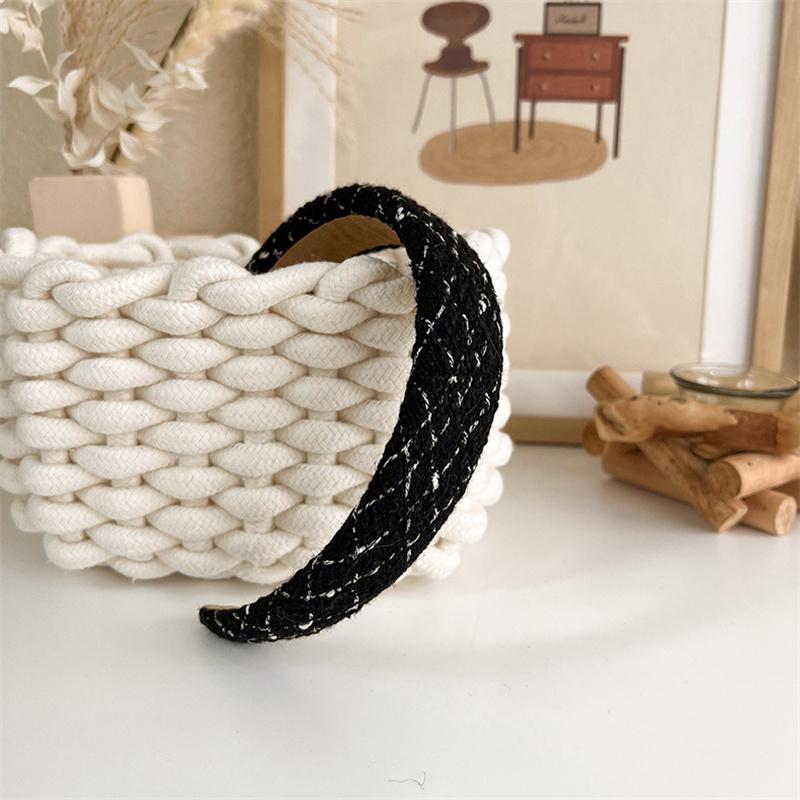 Korea Winter Warme Wollige Schwamm Haarband Gepolstert Mode Haaraccessoires für Frauen Mädchen Einfarbiges Stirnband Haarreif Kopfschmuck