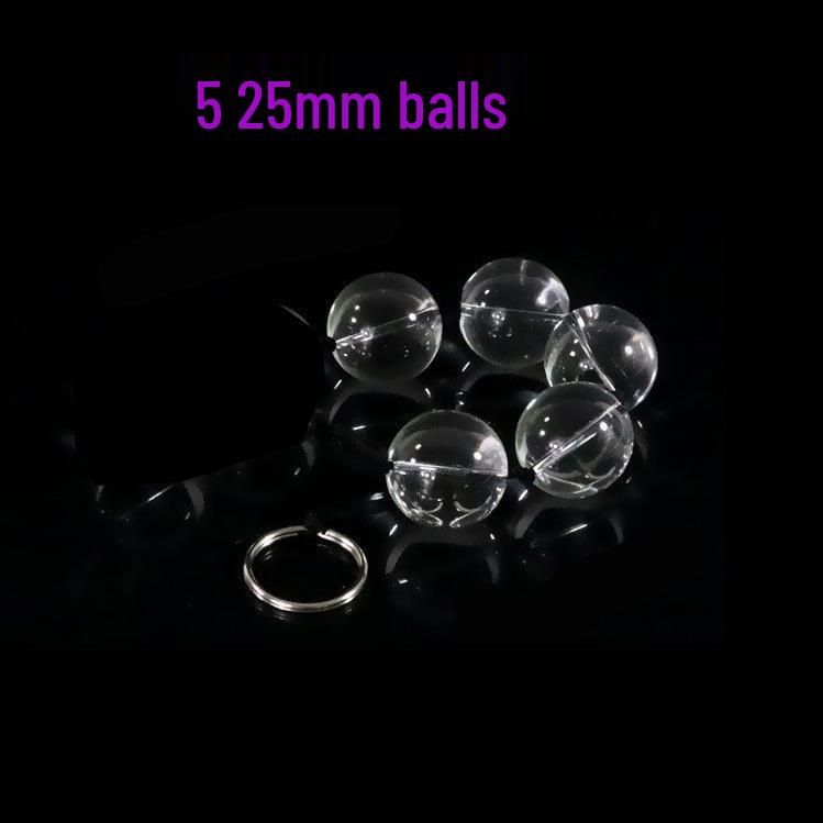 Chrysanthemum Glass Ball Beads for Vaginal Stimulation and Masturbation Training