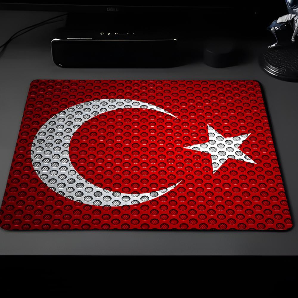 

Turkish flag Mouse Pad E-sports players mause pads Game Accessories Game Keyboard Pad Gamer Desktop Mat Deskmat Keyboard Pad XXL 220x180x2mm