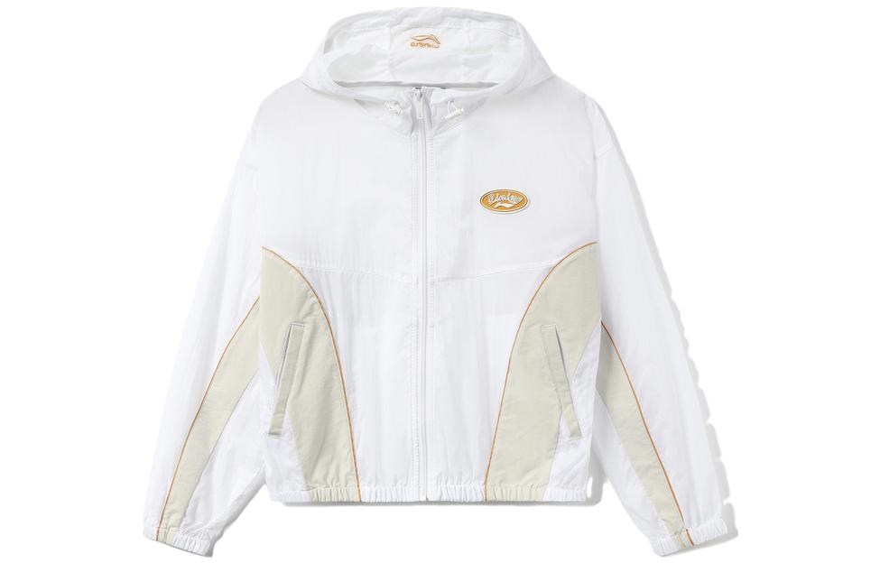 Li Ning Sports Fashion Collection Trench Coat Women s White AFDR768-2 S